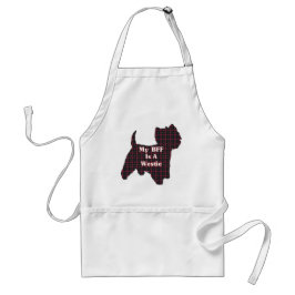 West Highland White Terrier BFF-cadeaus Standaard Schort