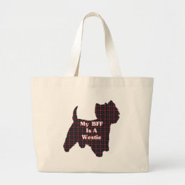 West Highland White Terrier BFF-cadeautjes Grote Tote Bag