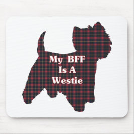 West Highland White Terrier BFF-cadeautjes Muismat
