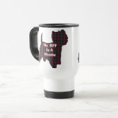 West Highland White Terrier BFF-cadeautjes Reisbeker (Voorkant links)