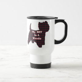 West Highland White Terrier BFF-cadeautjes Reisbeker