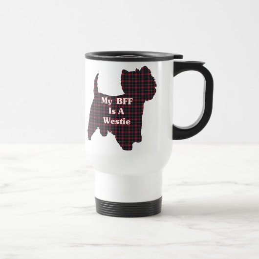 West Highland White Terrier BFF-cadeautjes Reisbeker (Rechts)