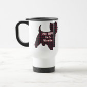 West Highland White Terrier BFF-cadeautjes Reisbeker (Links)