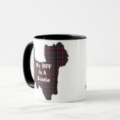 West Highland White Terrier BFF Mok (Voorkant links)