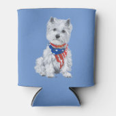 West Highland White Terrier Blikjeskoeler (Voorkant)