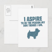 West Highland White Terrier Briefkaart (Voorkant / Achterkant)