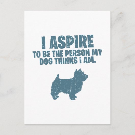 West Highland White Terrier Briefkaart (Voorkant)