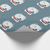 West Highland White Terrier Cadeaupapier (Hoek)