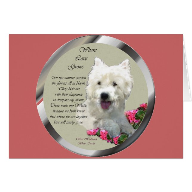West Highland White Terrier-cadeaus (Voorkant Horizontaal)
