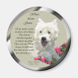 West Highland White Terrier-cadeaus Magneet