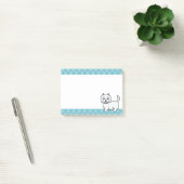 West Highland White Terrier Cartoon Hond Post-it® Notes (Kantoor)