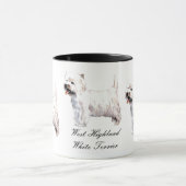 West Highland White Terrier Ceramic Mok (Midden)
