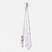 West Highland White Terrier Chef Stropdas (Achterkant)