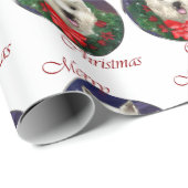 West Highland White Terrier Christmas Cadeaupapier (Rol Hoek)