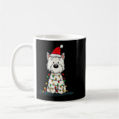 West Highland White Terrier Christmas Graphics Dog Koffiemok (Links)