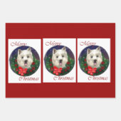 West Highland White Terrier Christmas Inpakpapier Vel (Voorkant)