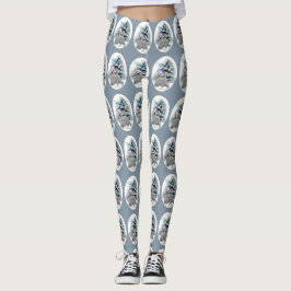 West Highland White Terrier Christmas Leggings