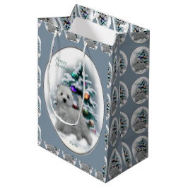 West Highland White Terrier Christmas Medium Cadeauzakje