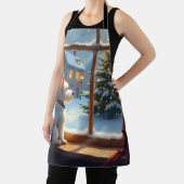 West Highland White Terrier Christmas Morning View Schort (Insitu)