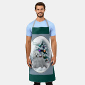 West Highland White Terrier Christmas Schort (Gedragen)