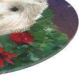 West Highland White Terrier Christmas Snijplank (Hoek)