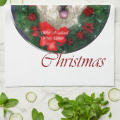 West Highland White Terrier Christmas Theedoek (Gevouwen)