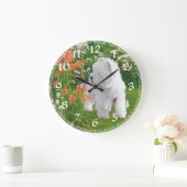 West Highland White Terrier Clock Grote Klok (Huis)