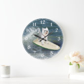 West Highland White Terrier Clock Grote Klok (Huis)