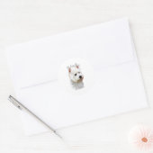 West Highland White Terrier Dad 2 Ronde Sticker (Envelop)