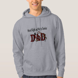 West Highland White Terrier Dad Gifts Hoodie