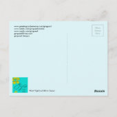 West Highland White Terrier die naar jou kijkt Briefkaart (Achterkant)