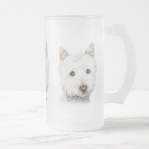 West Highland White Terrier Dog Matglas Bierpul