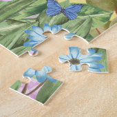 West Highland White Terrier Dog met Flowers Sprin Legpuzzel (Zijkant)