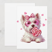 West Highland White Terrier Feestdagenkaart (Voorkant / Achterkant)