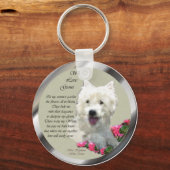 West Highland White Terrier Gifts Sleutelhanger (Voorkant)