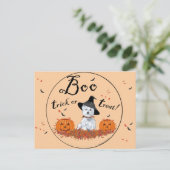 West Highland White Terrier Halloween Briefkaart (Staand voorkant)
