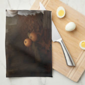 West Highland White Terrier Halloween Scary Theedoek (Quarter Fold)