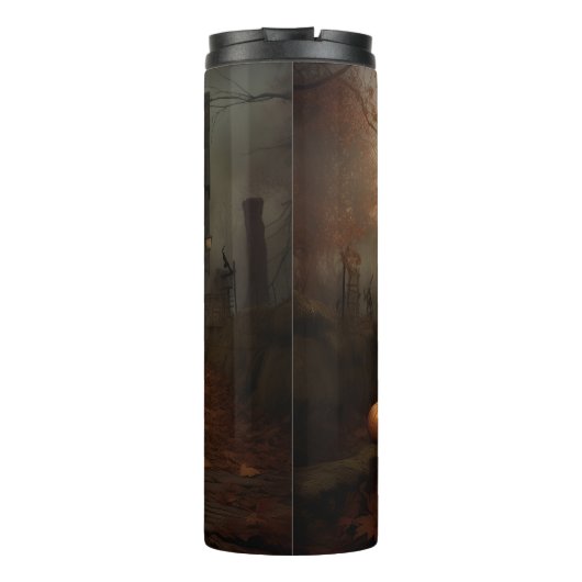 West Highland White Terrier Halloween Scary Thermosbeker (Achterkant)