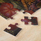 West Highland White Terrier Herfst Thanksgiving Legpuzzel (Zijkant)