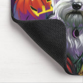 West Highland White Terrier Hond Halloween Heks Muismat (Hoek)