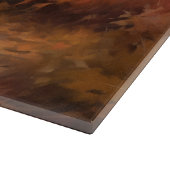 West Highland White Terrier in de herfst laat Herf Snijplank (Hoek)