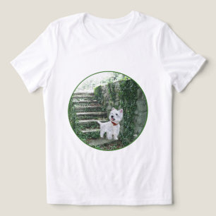 West Highland White Terrier Ivy Trappen Tri-Blend Shirt