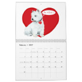 West Highland White Terrier KALENDER (Feb 2027)