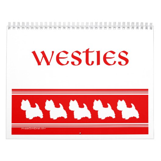 West Highland White Terrier KALENDER (Hoes)