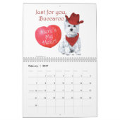 West Highland White Terrier KALENDER (Feb 2027)