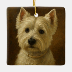 West Highland White Terrier Keramisch Ornament