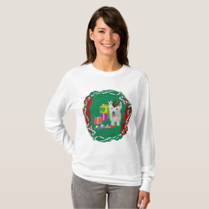 West Highland White Terrier Kerst Elf T-shirt