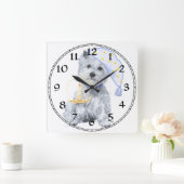 West Highland White Terrier Klok (Huis)