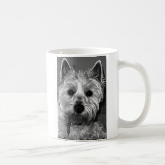 West Highland White Terrier Koffiemok (Rechts)