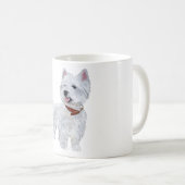 West Highland White Terrier Koffiemok (Voorkant rechts)